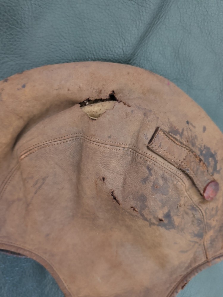 World War Leather Cap