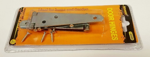HOWDY 2pc SILVER 4" UTILITY STRAP HINGES Security Cabinet Doors Storage Hardware