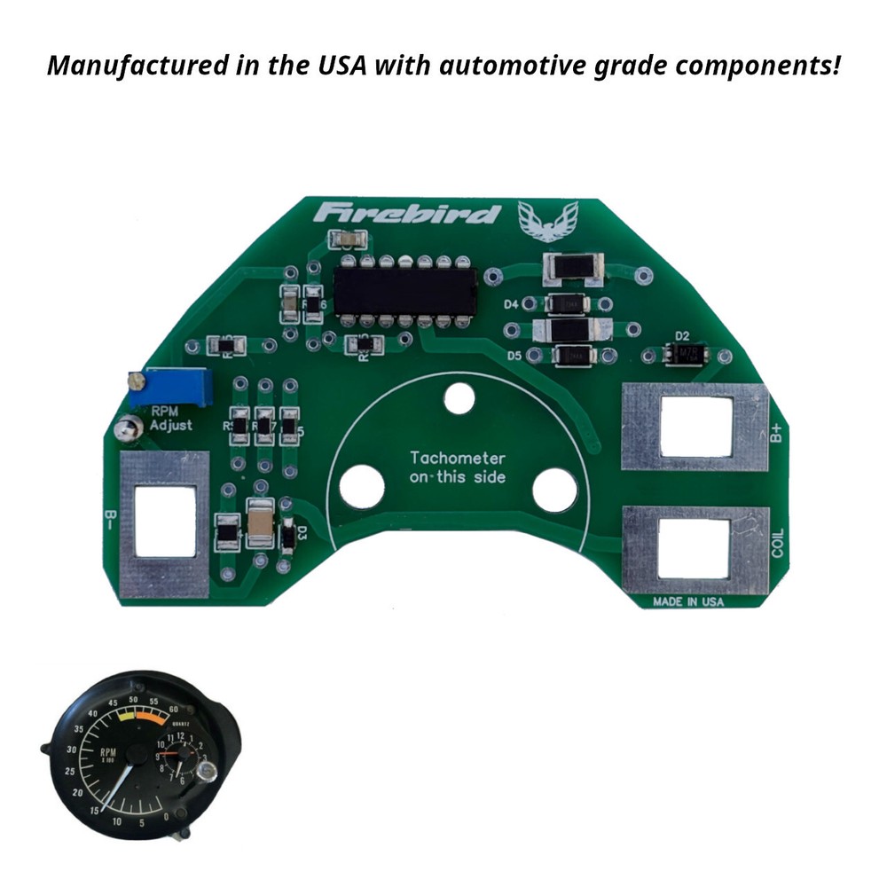 1976-81 Firebird tachometer circuit board