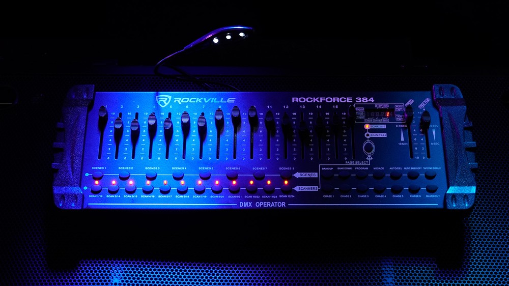 Rockville ROCKFORCE Lighting Controller For Church Stage Design Performance