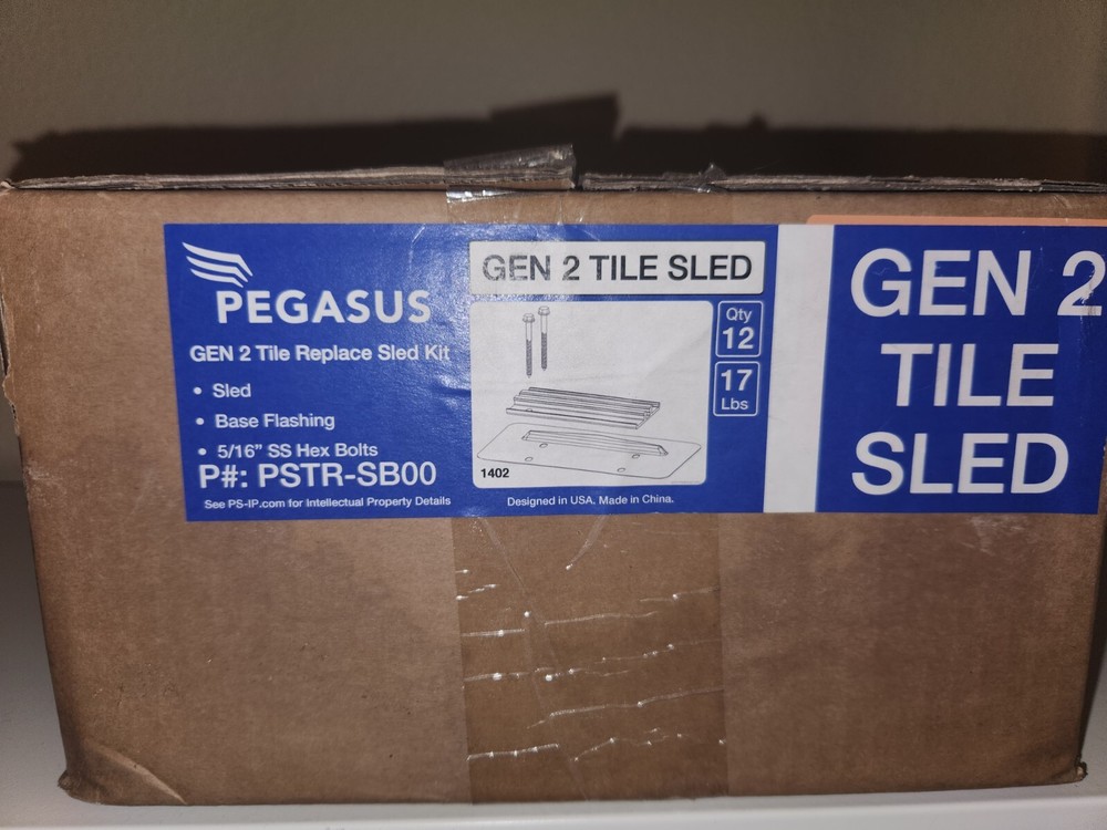 PEGASUS Gen 2 Tile Replace Sled Kit (12 pack)