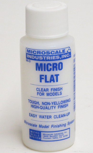 Microscale MI-3 Micro Coat Flat Clear Finish 1oz - US