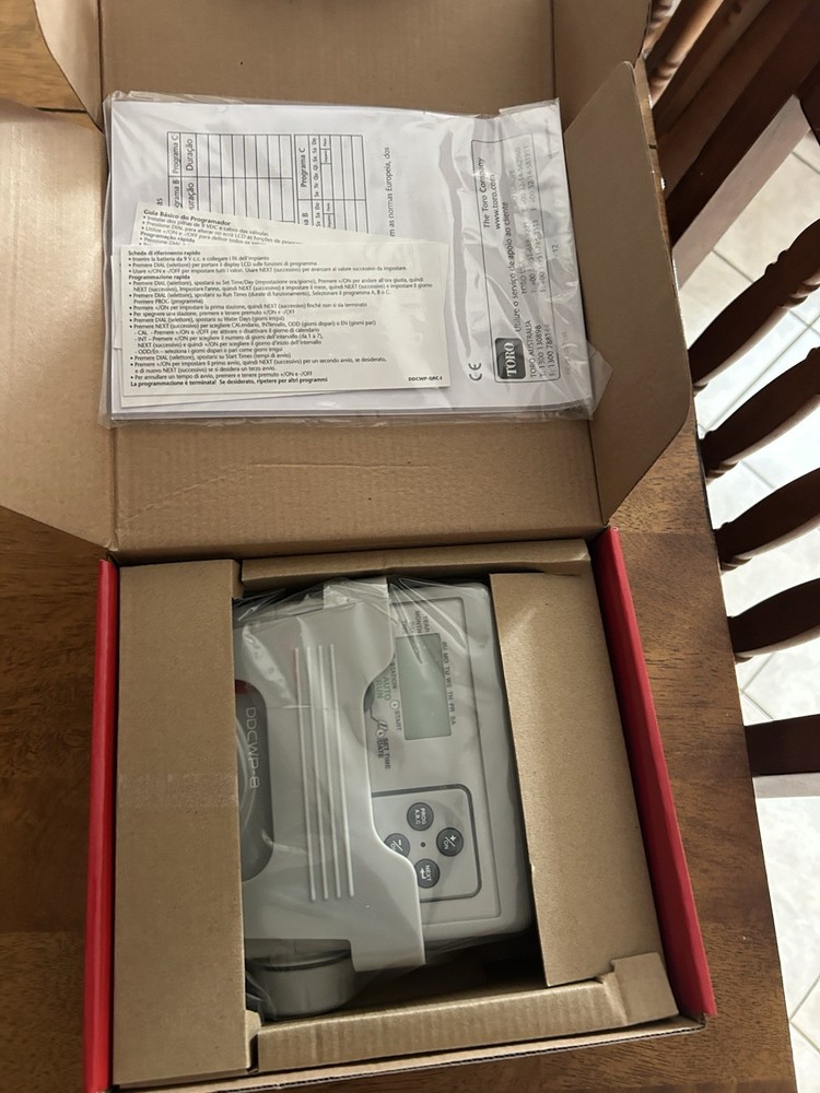 New Toro DDCWP 8 Station 9V Battery Operated Controller (DDCWP-8-9V)
