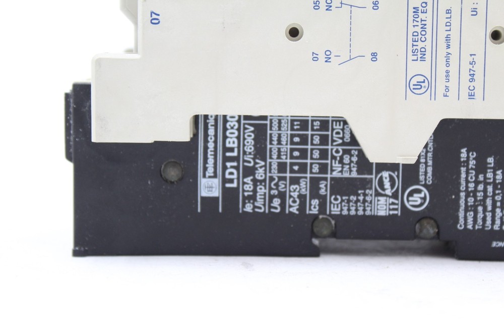 Telemecanique LDI LB030 Motor Starter