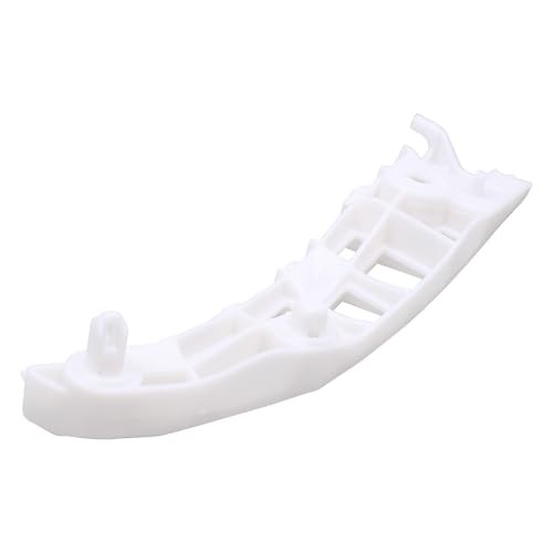 2Pcs White Front Driver and Passenger Side Bumper Bracket for Mitsubishi