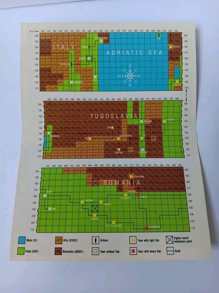 Commodore 64 Combat Flight Simulator B24 Strategic Simulations Game Tested/Works