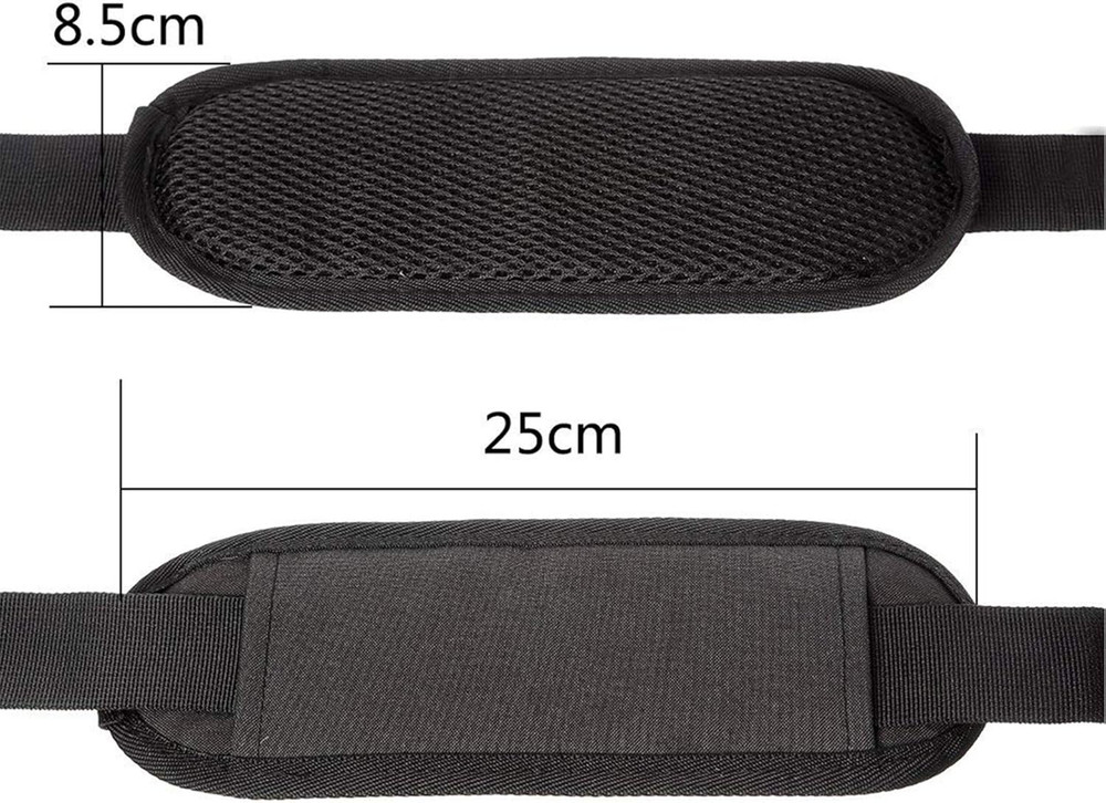 61" Replacement Shoulder Strap, Padded Long Duffel Bag Strap Universal Adjustabl