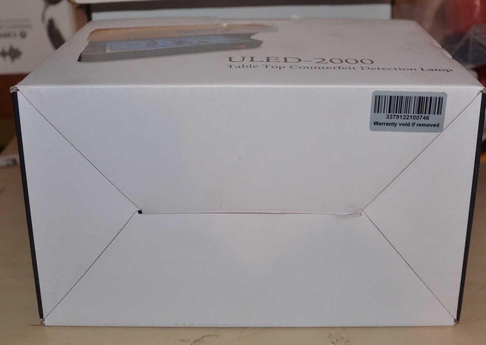 Fraud Fighter ULED-2000 table top counterfeit detection lamp new