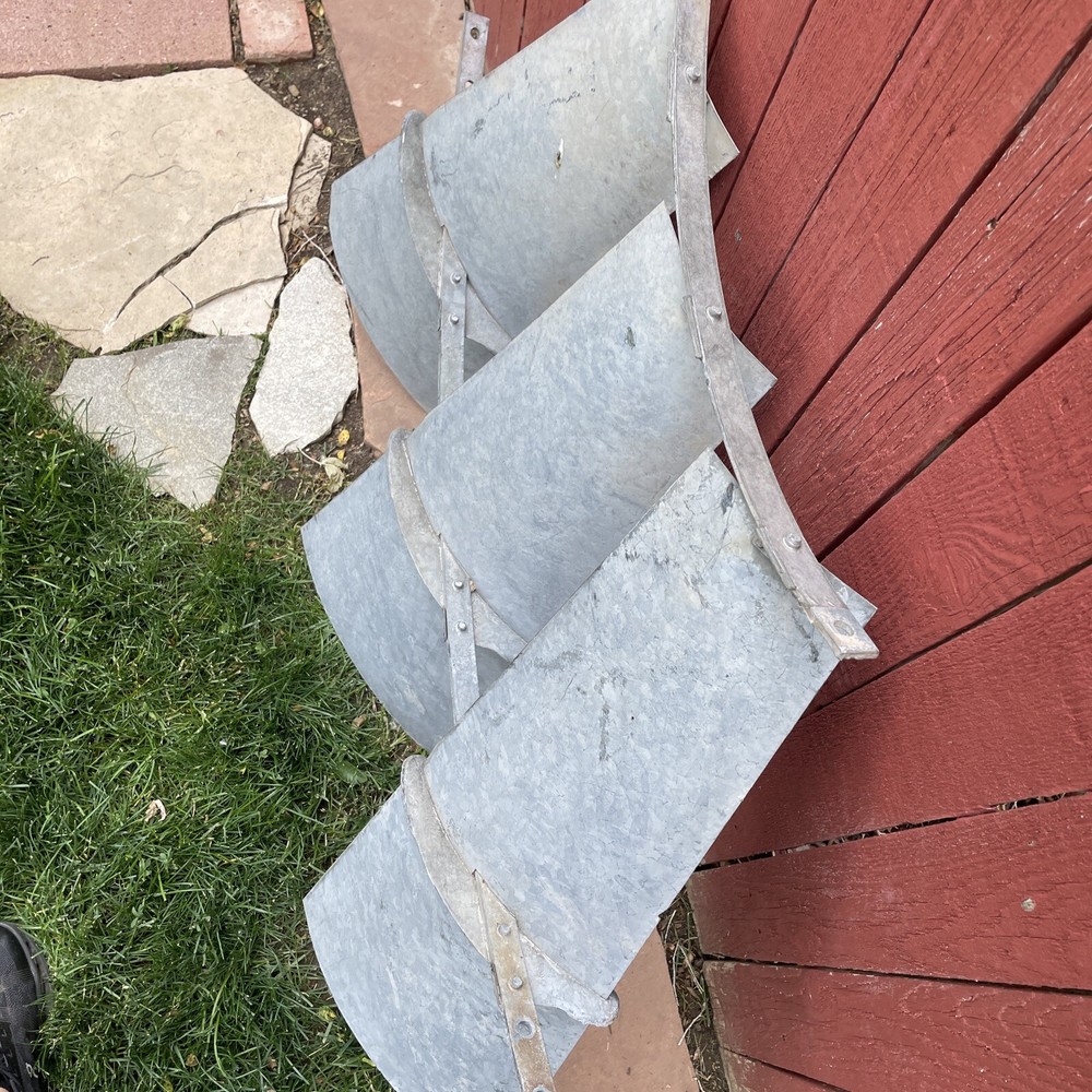 Aermotor Windmill 3 Blade Section vintage 42”x32” High