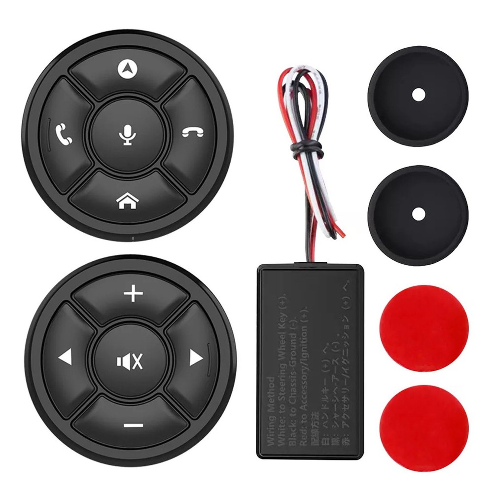 New Universal Wireless Car Remote Control Button Smart Steering Wheel Controller