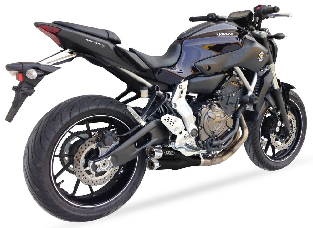 COMPLETE LINE IXIL HYPERLOW L3X BLACK YAMAHA MT07 2017 / 2018 / 2019 / 2020