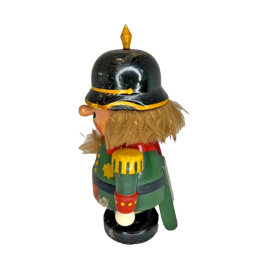 Nutcracker Ullmann West German Soldier Germany Christmas w/ Beard 5.5"