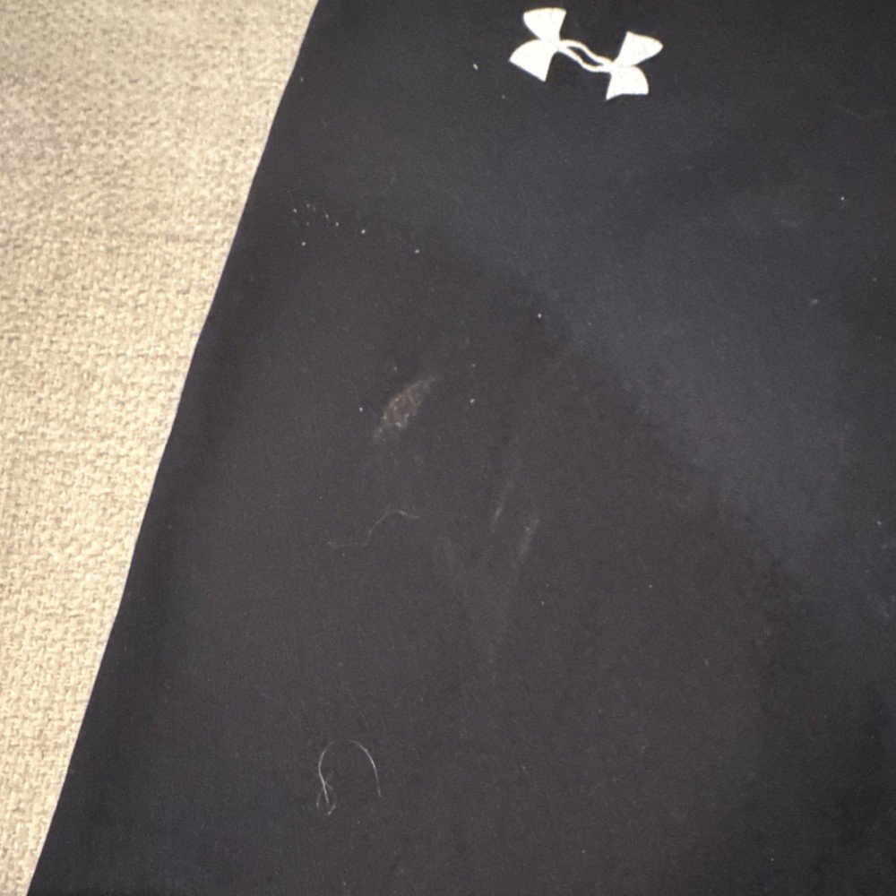Under-Armour Black Compression Men's Pants Nylon Polyester Elastane