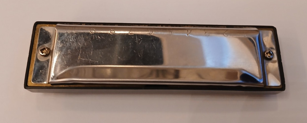 vintage harmonica