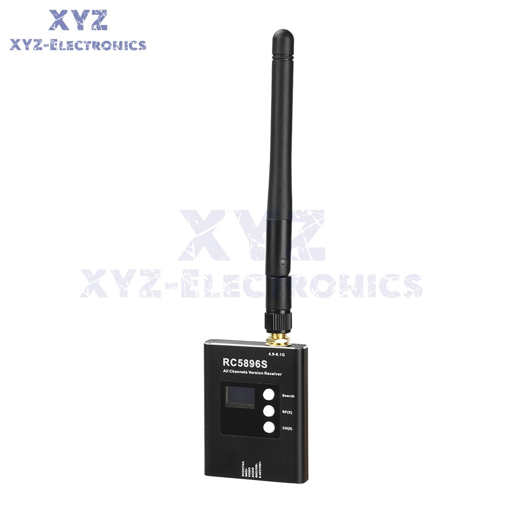 DC6-40V RC5896S Receiver 5.8GHz Video Receiver Compatible 5.8G Image Transmitter
