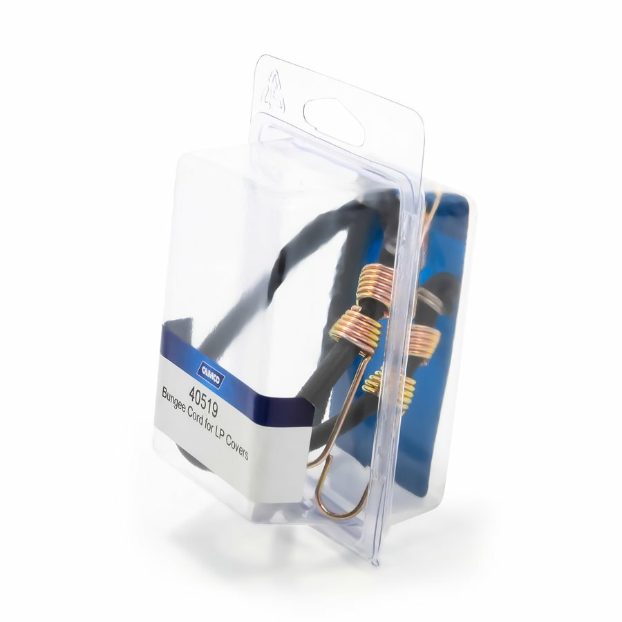 Camco 40519 Bungee Cord For LP Covers Black Motorhome Trailer Camper RV