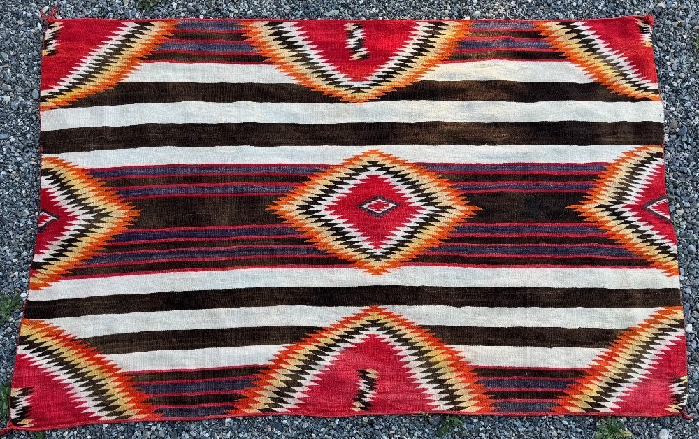 Navajo Third Phase Chiefs Blanket - Transitional Period