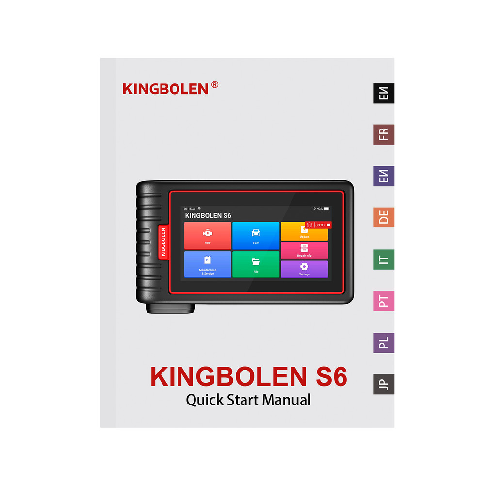 KINGBOLEN S6 BiDirectional OBD2 Diagnostic Scanner Tool Key Coding CANFD MK808BT