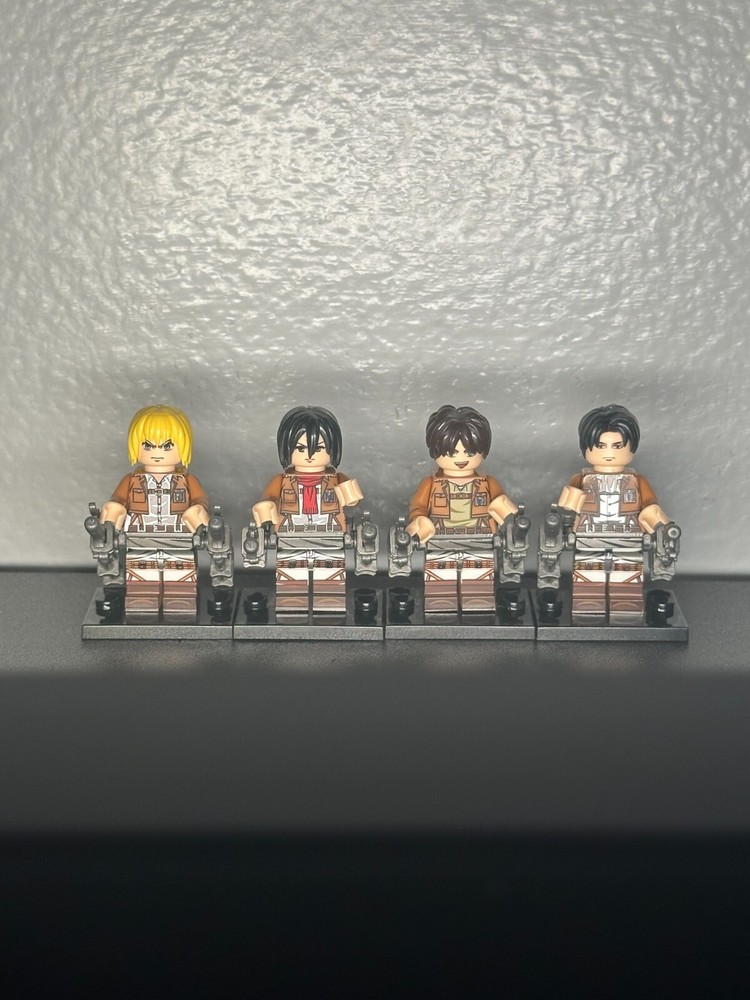 Attack on Titan GENERIC BRICK MOC FIGURES FULL SET