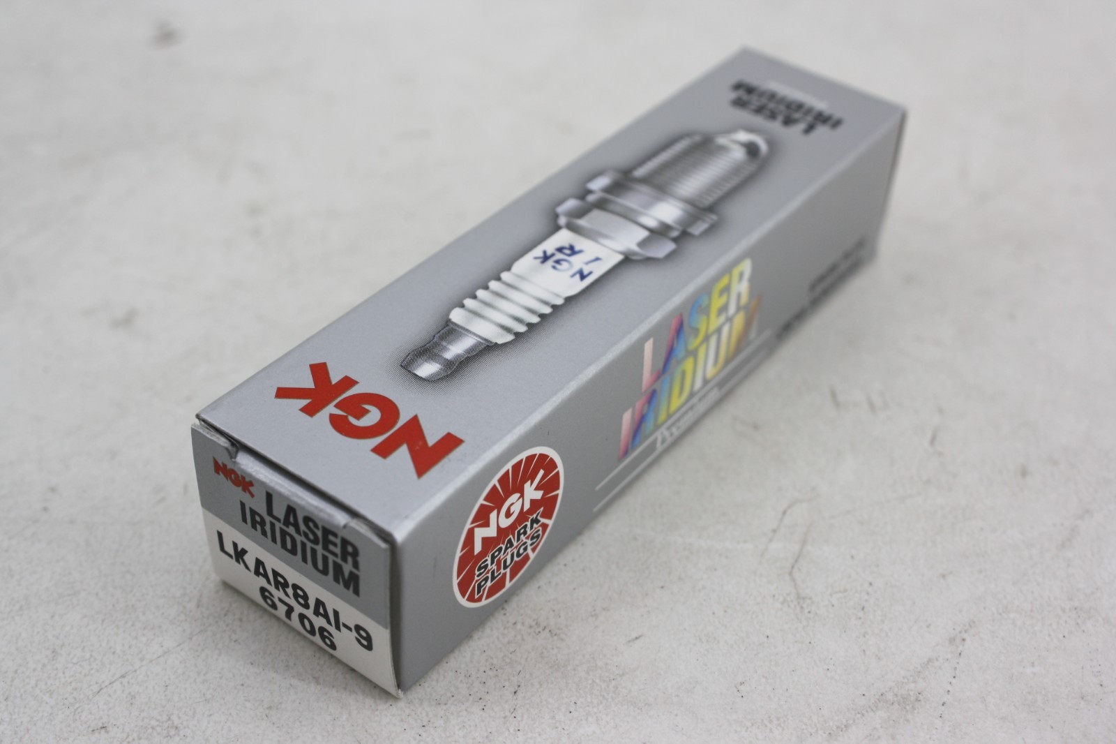 NGK LKAR8AI-9 LASER IRIDIUM SPARK PLUG 6706 FOR 2009-2016 KTM HUSABERG HUSQVARNA