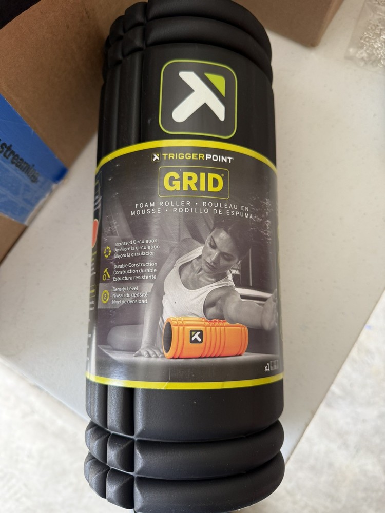Trigger Point Performance TPT-GRDBW The Grid Black Foam Roller - Black