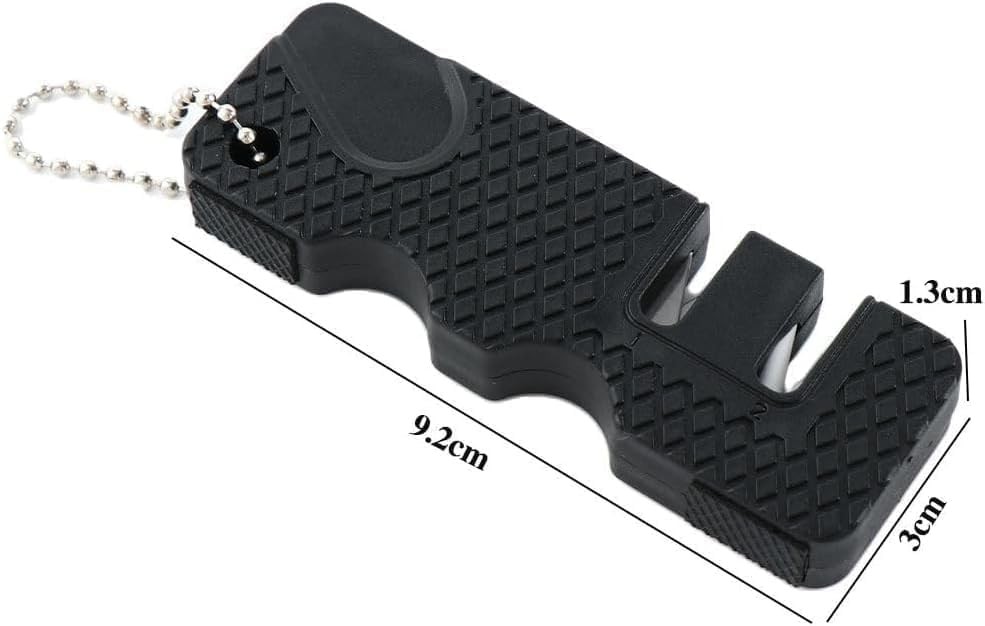 Portable Knife Sharpener - Handheld Tool for Camping, Kitchen, and Chefs