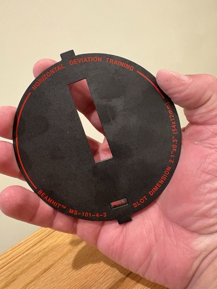 Beamhit Air Rifle Targets & Horizontal Deviation Training Target - MS-101