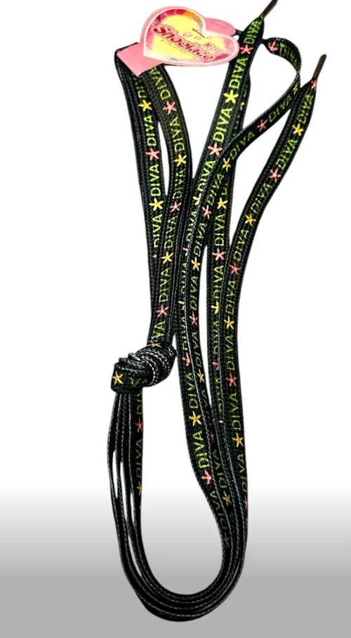 Diva Shoelace Shoe Laces New