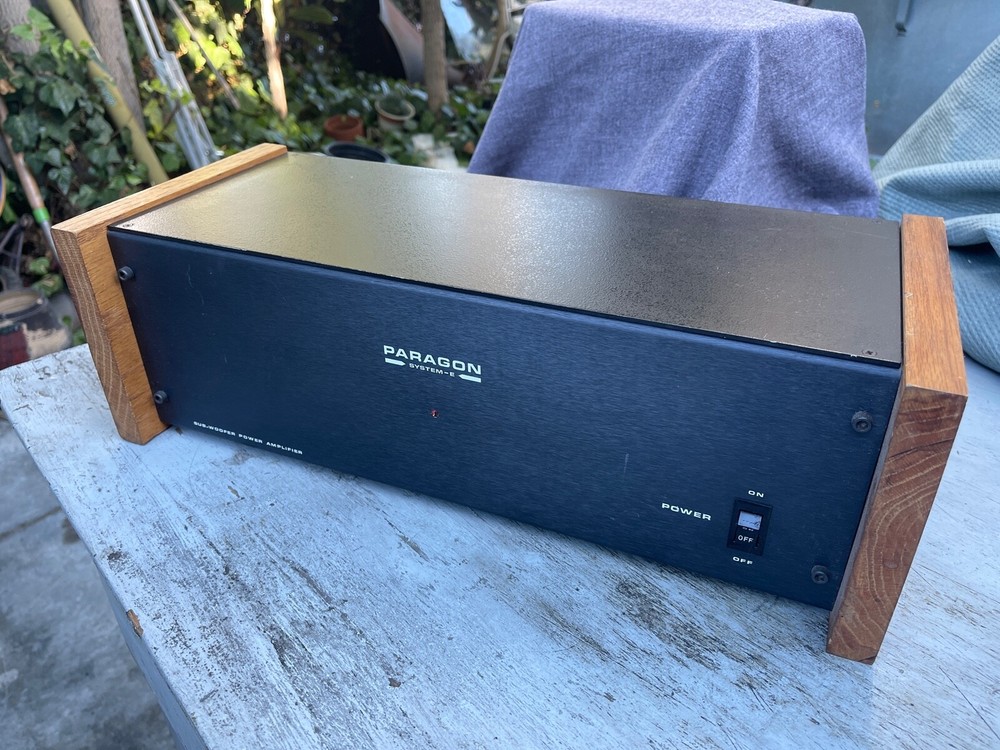 Paragon System-E Sub-Woofer Power Amplifier USA