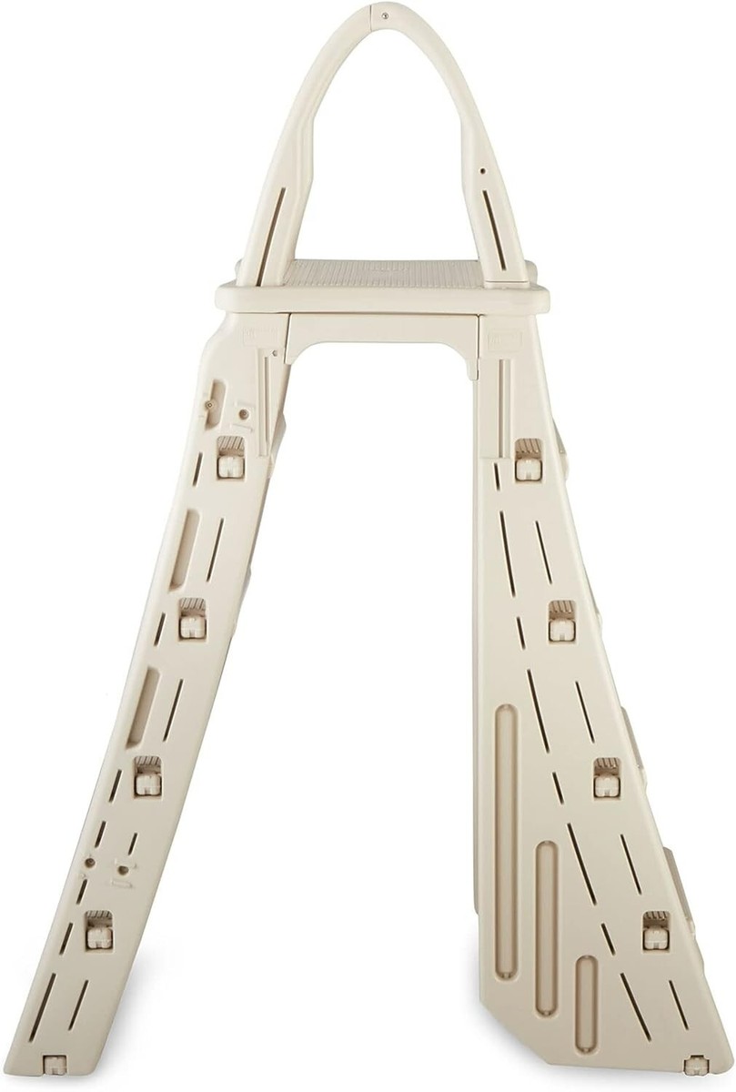 Confer Plastics 7200 Roll Guard A-Frame Above Ground Swimming Pool Ladder System