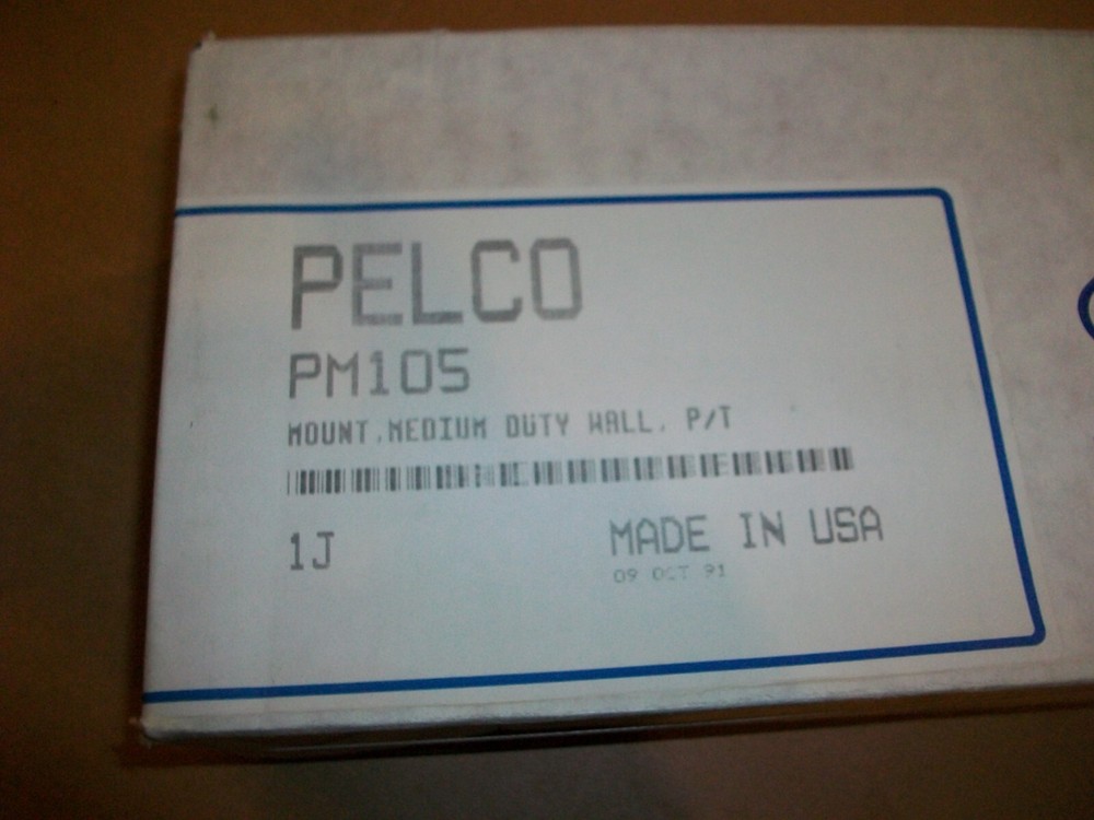 Pelco Medium Duty Wall Mount PM105 NEW IN BOX