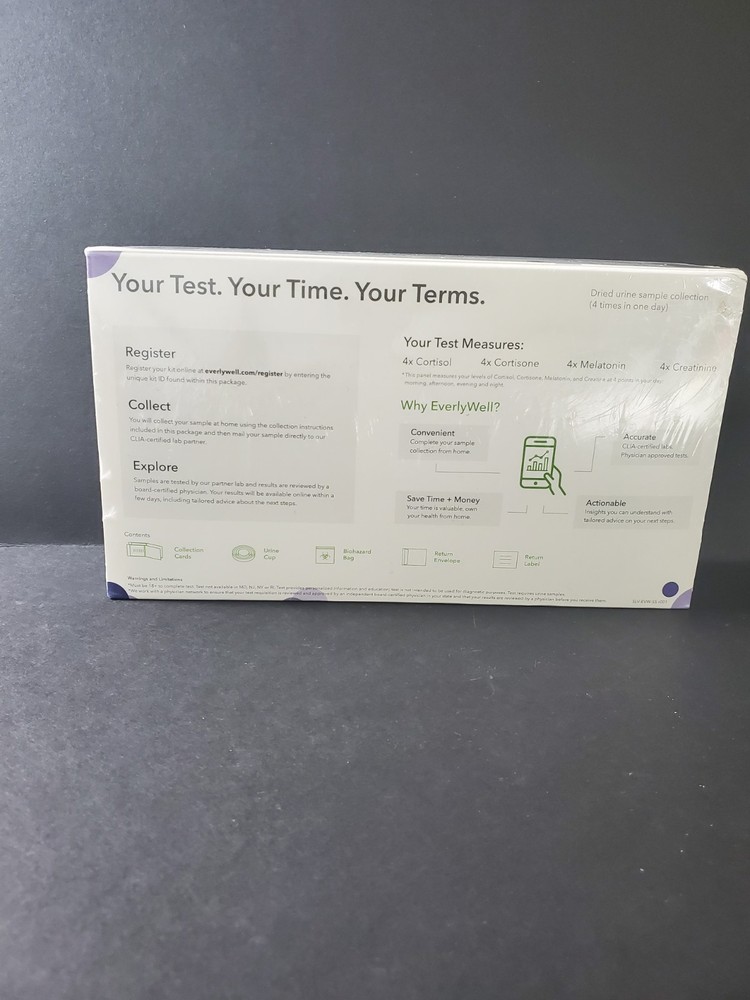 EverlyWell Sleep & Stress Test - At Home Test