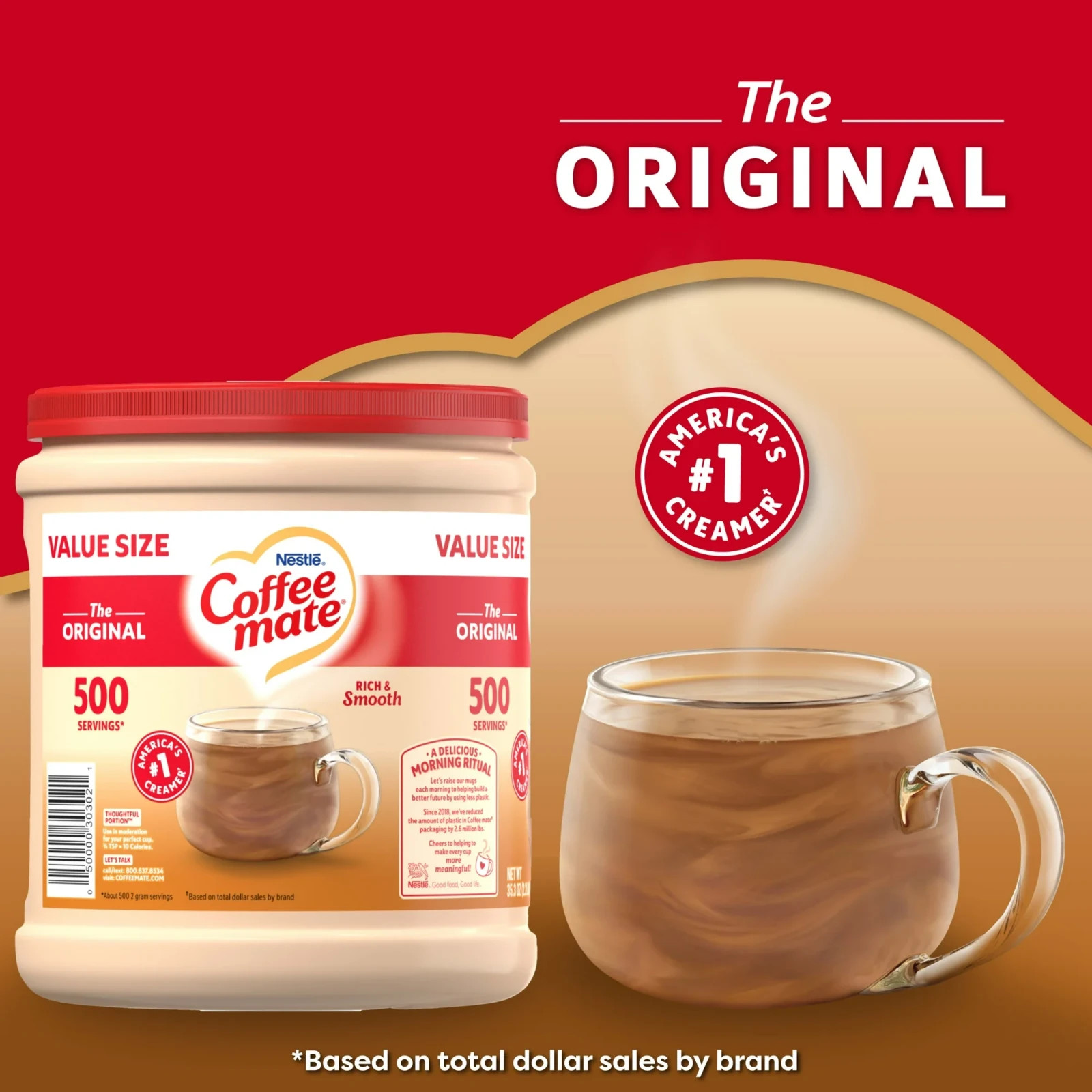 Coffee mate Original Powder Coffee Creamer, 35.3 oz