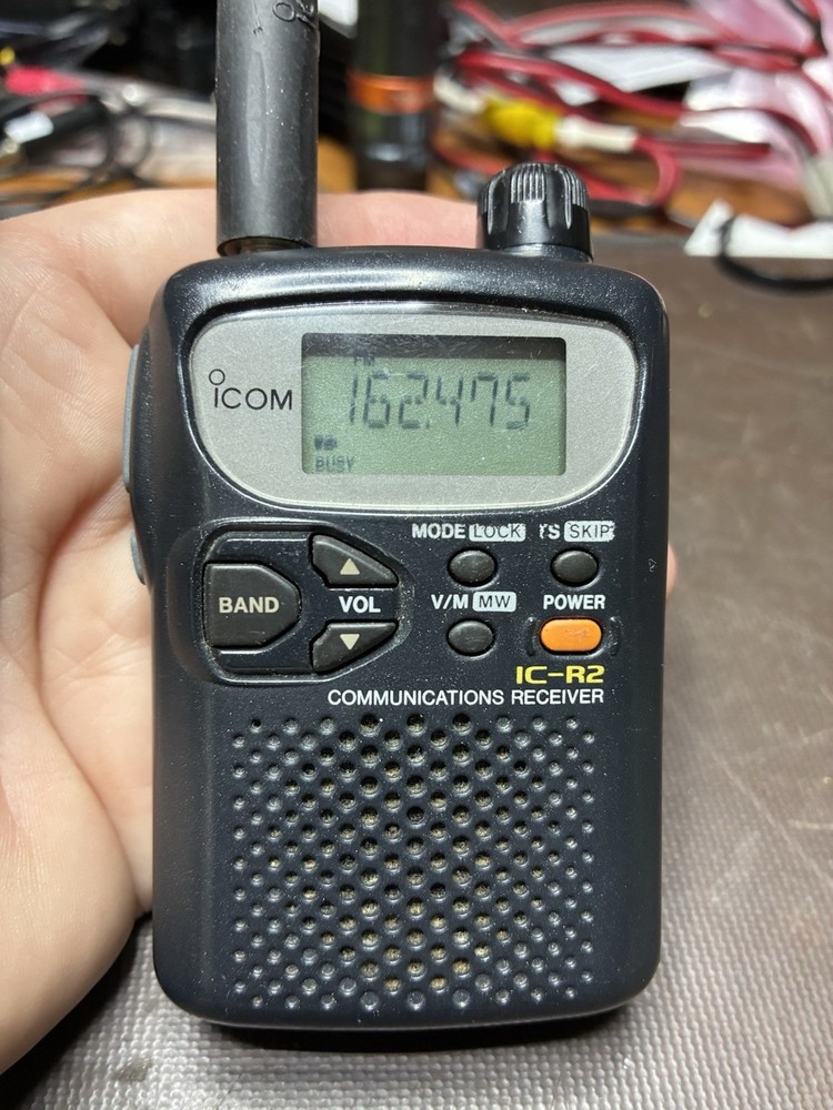 Icom IC-R2 Communications Receiver, Tested Working