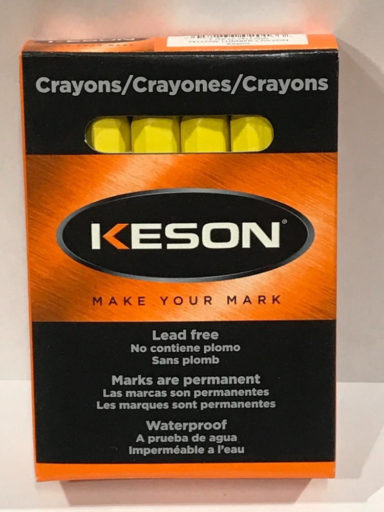 Marking Crayons - Yellow / 12 pcs.