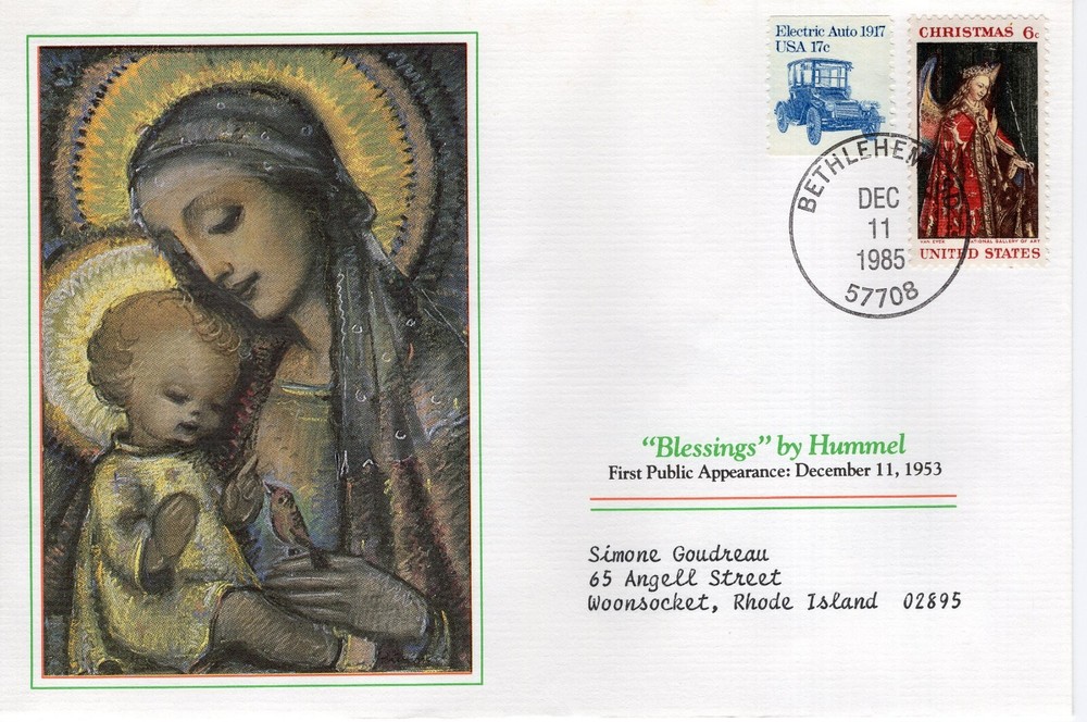 BLESSINGS,   BETHLEHEM, SD  1985  FDC16540