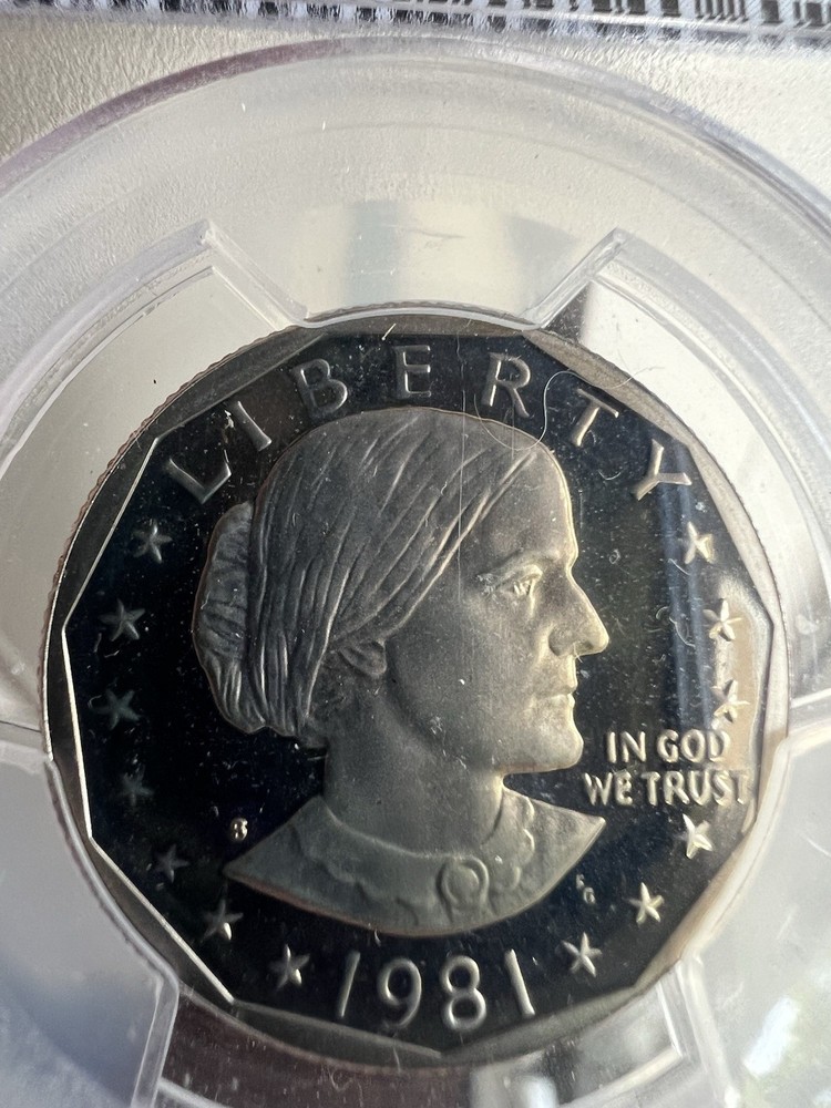 1981-S Proof Susan B. Anthony Type 1 PCGS PR70DCAM