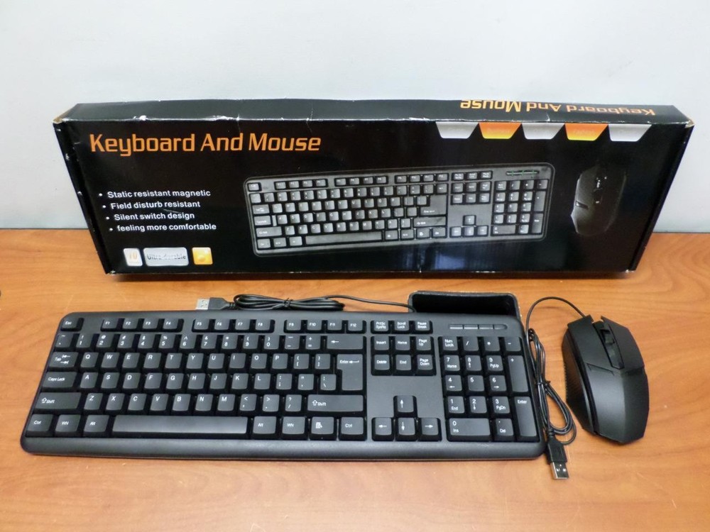 Unbranded Keyboard and Mouse - New Open Box
