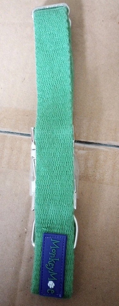 2 Dog Collars Heavy Duty Medium Adjustable Quick Release Durable Non Allergenic