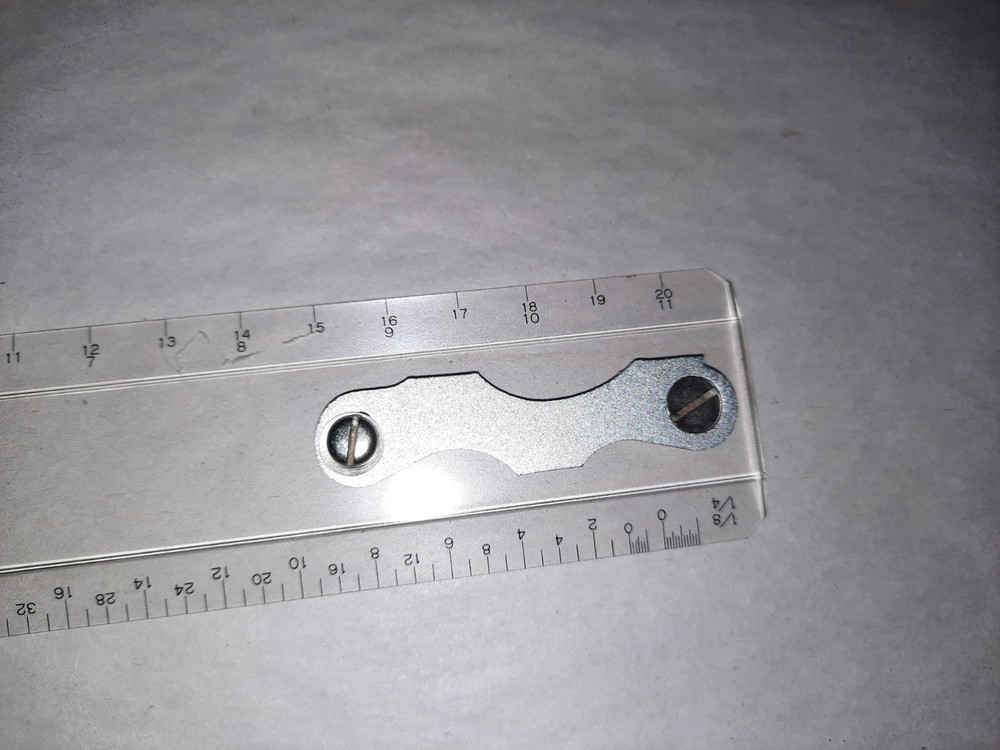 Pickett 12" Plastic Drafting Scale; 1/8, 1/4, 1/2, & 1