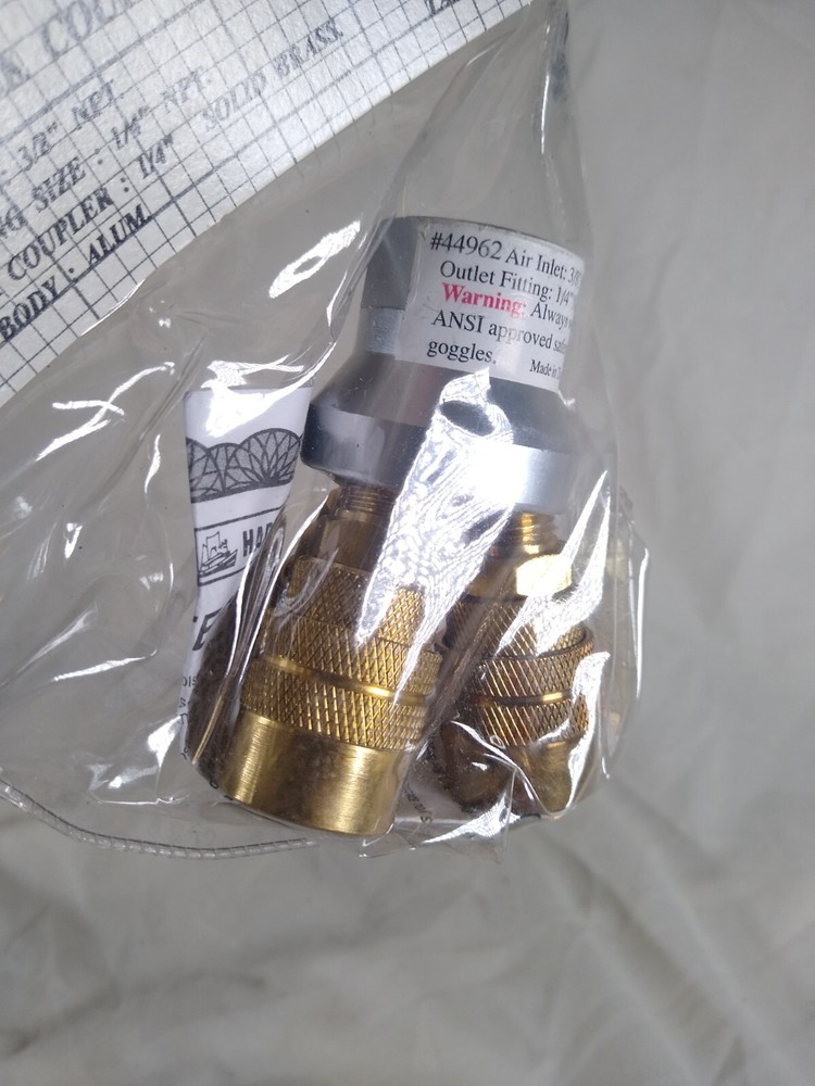 3 Way Solid Brass Manifold With 3 Quick Coupler Outlets - Inlet 3/8" Outlet 1/4"