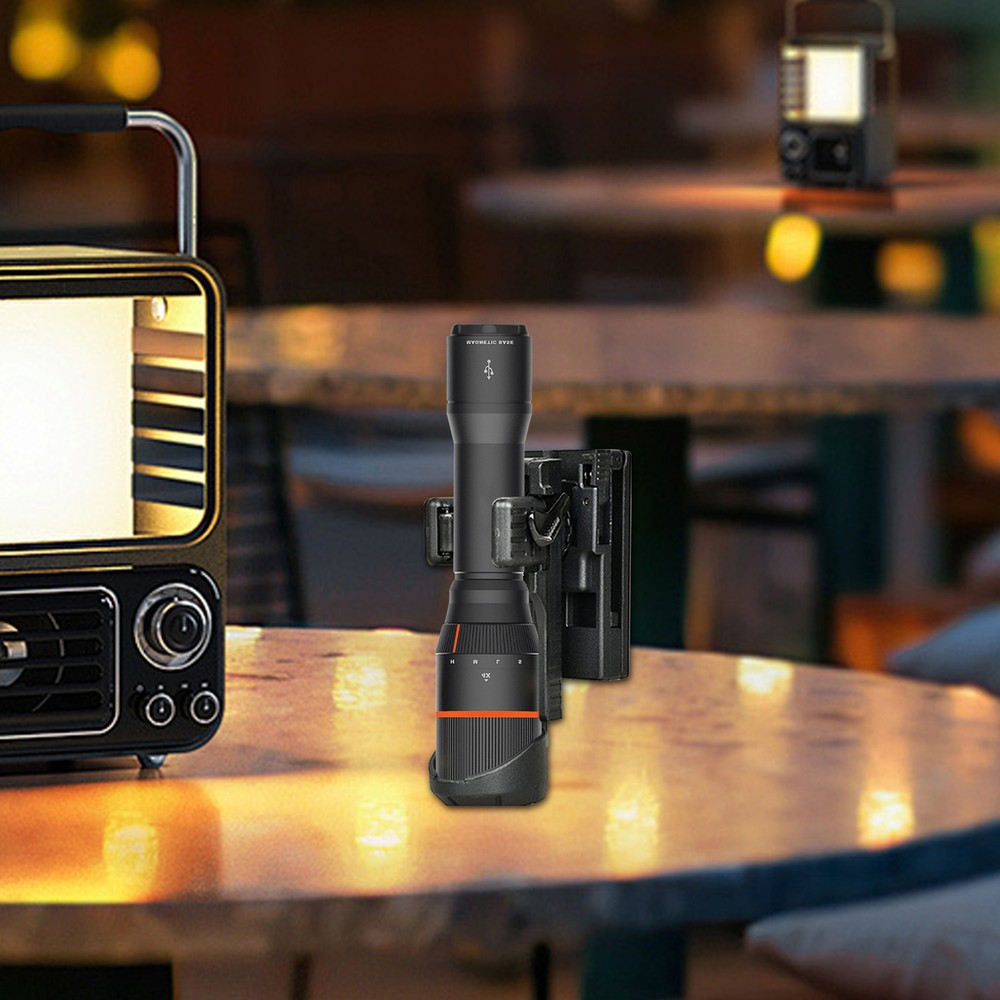 Flashlight Holster 360° Rotatable Torch Case Quick Release Flashlight Holder