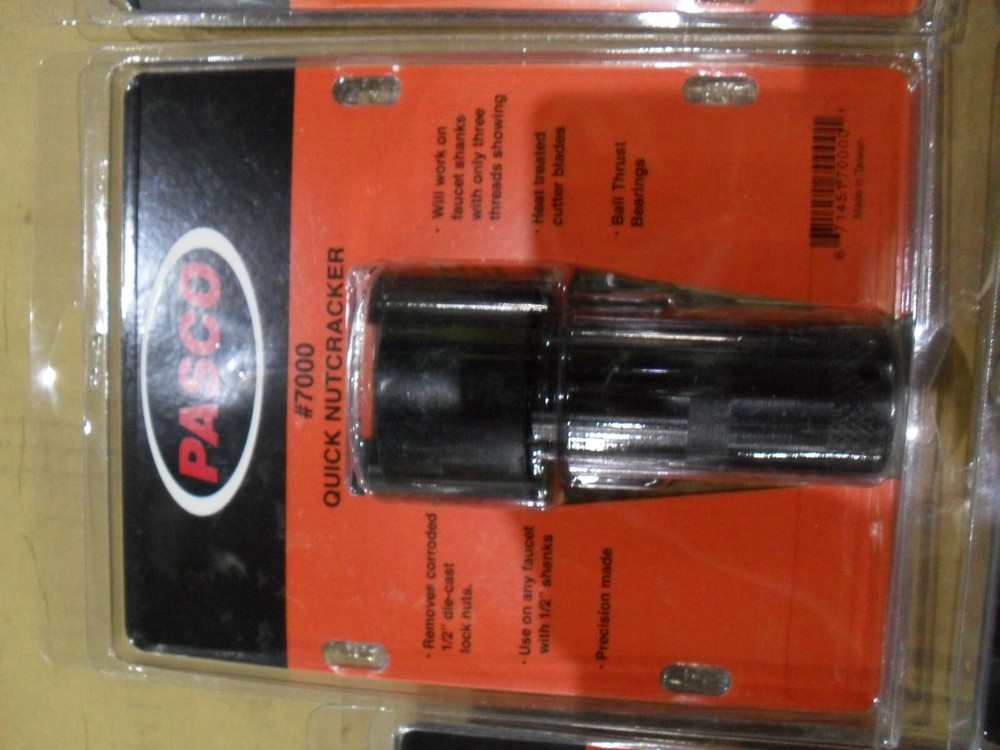 Pasco 7000 Quick Nutcracker Basin nut remover tool