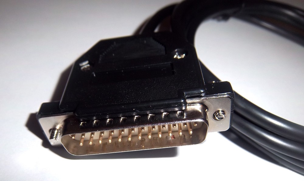 FANUC 16M CNC MODEL - PC SERIAL CNC/DNC DATA CABLE - (TYPE B)