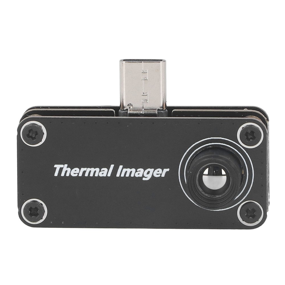 1pcs (Black) Thermal Camera For Smartphones High Resolution Thermal Imaging