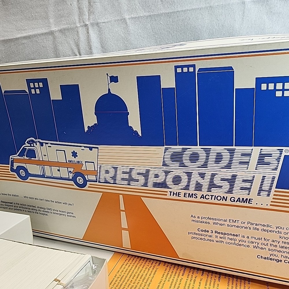 Vintage Code 3 Response EMS Action Game -RARE by Wisdom Shoppe Inc.
