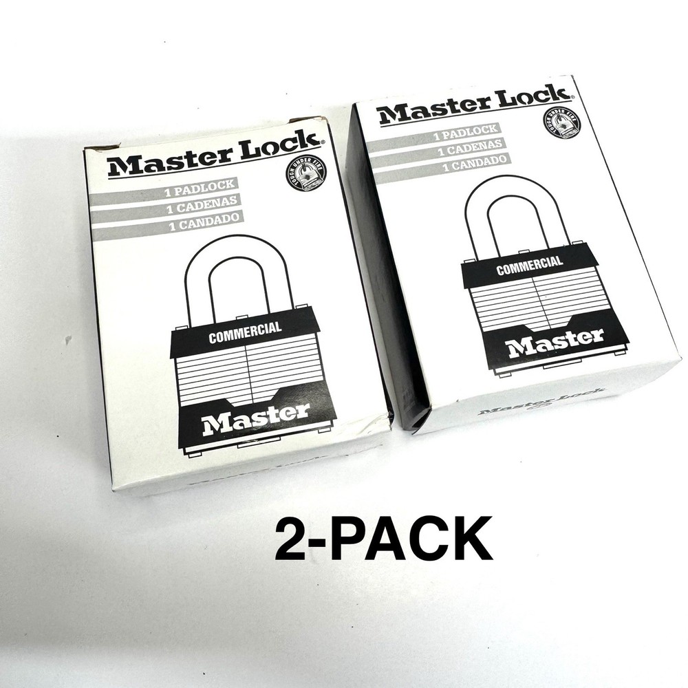 MASTER LOCK COMMERCIAL PADLOCK NO. 15 (2-pack)