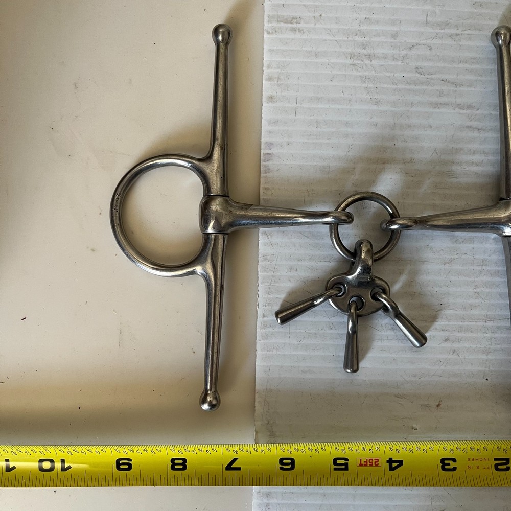 Coronet Full Cheek Bit w/Copper Rollers