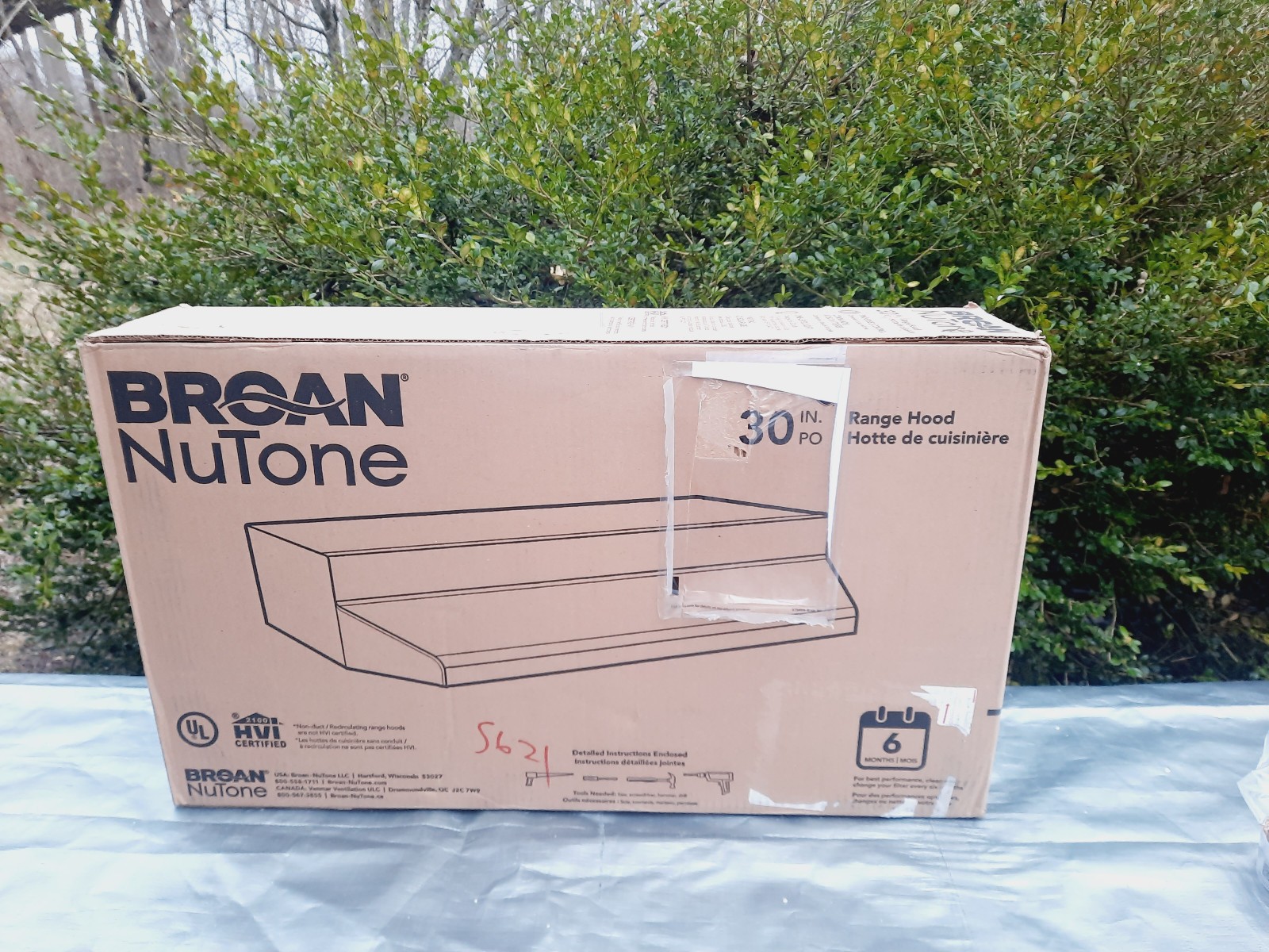 Broan 413004 30" Ductless Stainless Steel Hood *NEW NEVER OPEN*