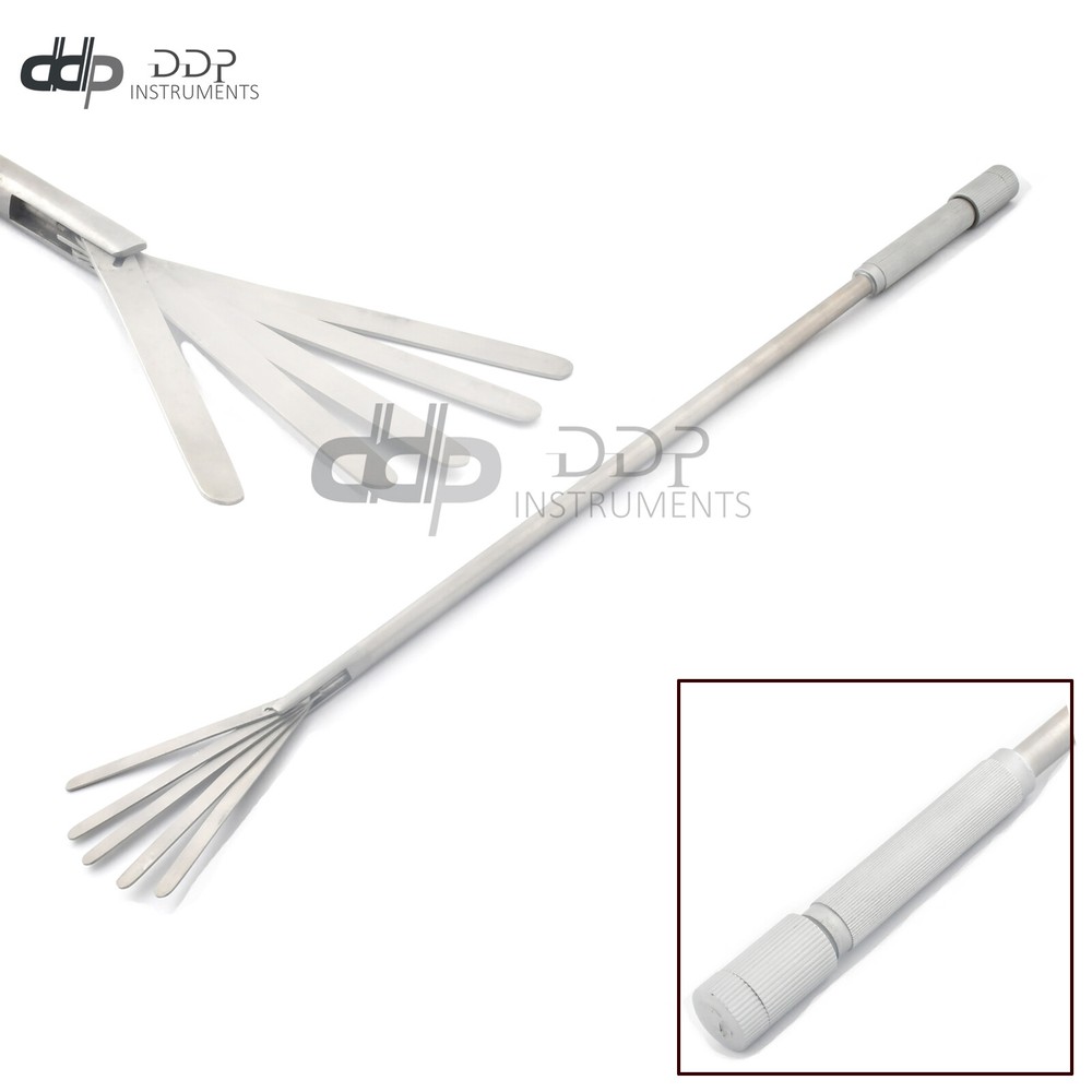 10X350mm Fixed Fan Retractor Lap Instruments, LP-017